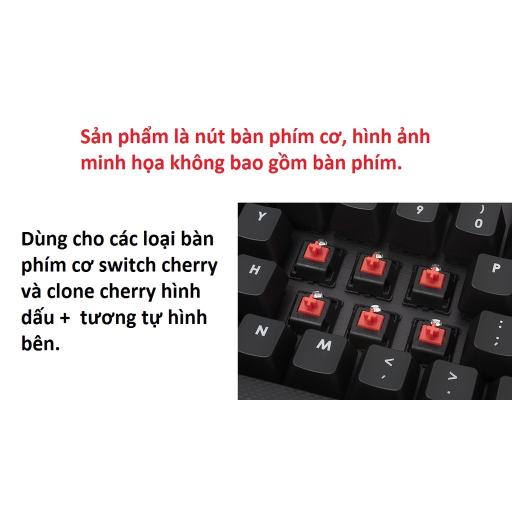 Set Keycap PBT nhiều phối màu Carbon, BOW, Chalk nút bàn phím cơ, phù hợp bàn phím cơ layout cơ bản, không xuyên led