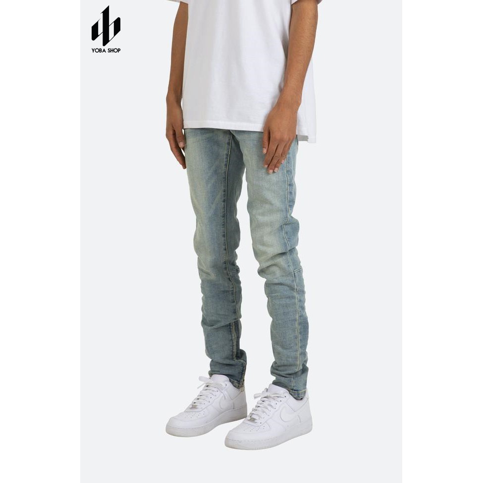 QUẦN JEANS DÀI NAM WASH VÀNG FORM SLIMFIT SIÊU XỊN ĐẸP 254