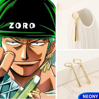 Khuyên Tai Dạng Móc Mạ Điện Hình Zoro Sauron Trong Phim One Piece