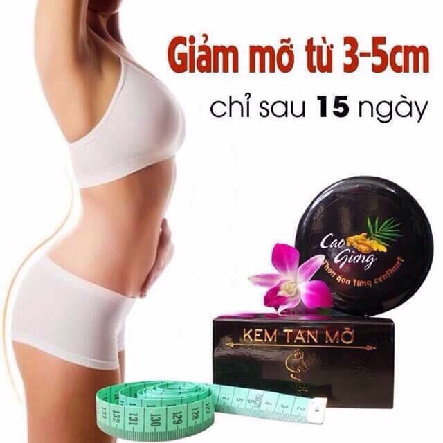 Cao gừng tan mỡ 200gr