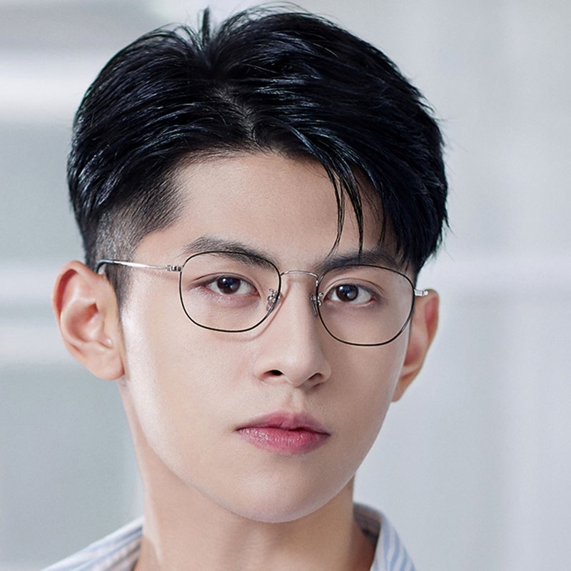 Gọng kính VIENDO bằng kim loại chống ánh sáng xanh phong cách Hàn Quốc thời trang cho nam và nữ