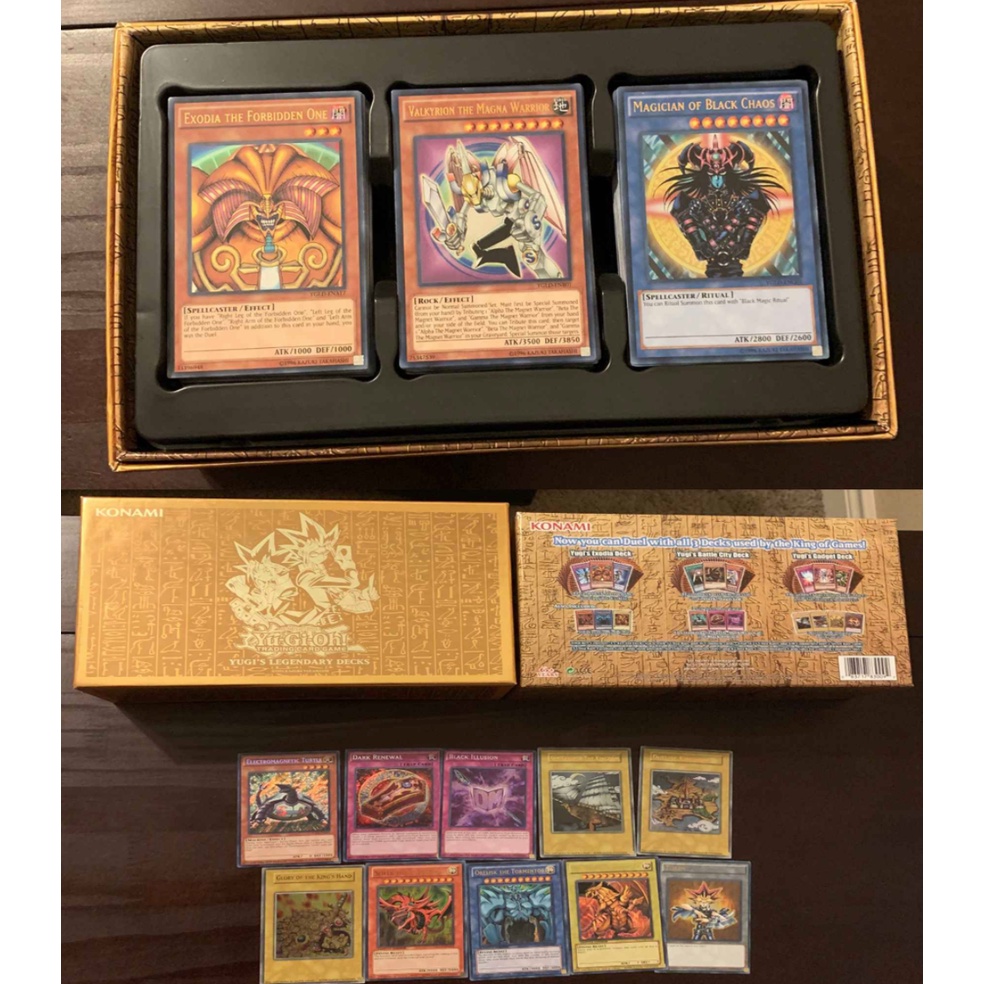 BỘ BÀI YUGIOH CHÍNH HÃNG] Yugi's Legendary Deck - YGLD - Các Huyền Thoại Của Yami Yugi
