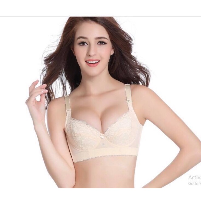 Áo lót bản lưng to có gọng không đệm hỗ trợ nâng ngực che mỡ lưng, mỡ vùng nách( mã 03)