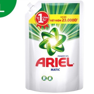Nước giặt Ariel đậm đặc túi 1,4-2,4kg