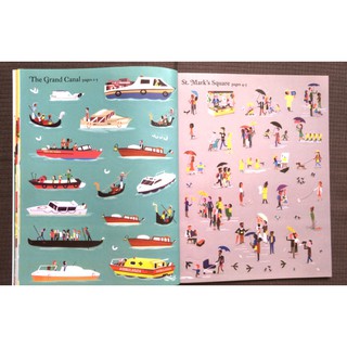 Dính dán - Usborne sticker book - Venice