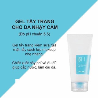 [BILL LOTTE DUTY] Gel tẩy trang kiêm sữa rửa mặt COSRX Low pH First Cleansing Milk Gel
