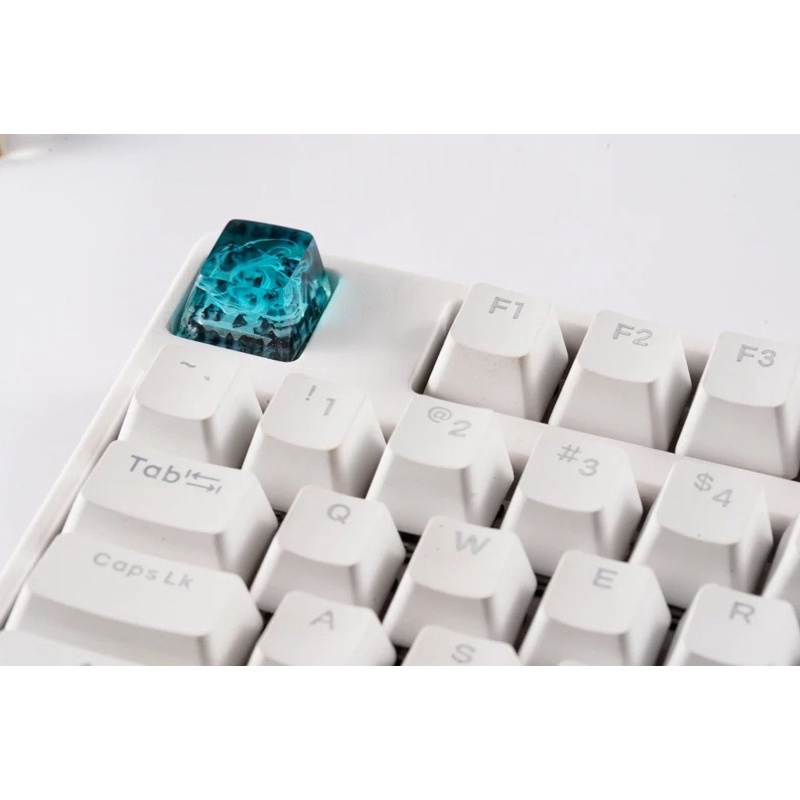 Nút bàn phím cơ Núi tuyết.Keycap resin snow mountain.Keycap Artisan