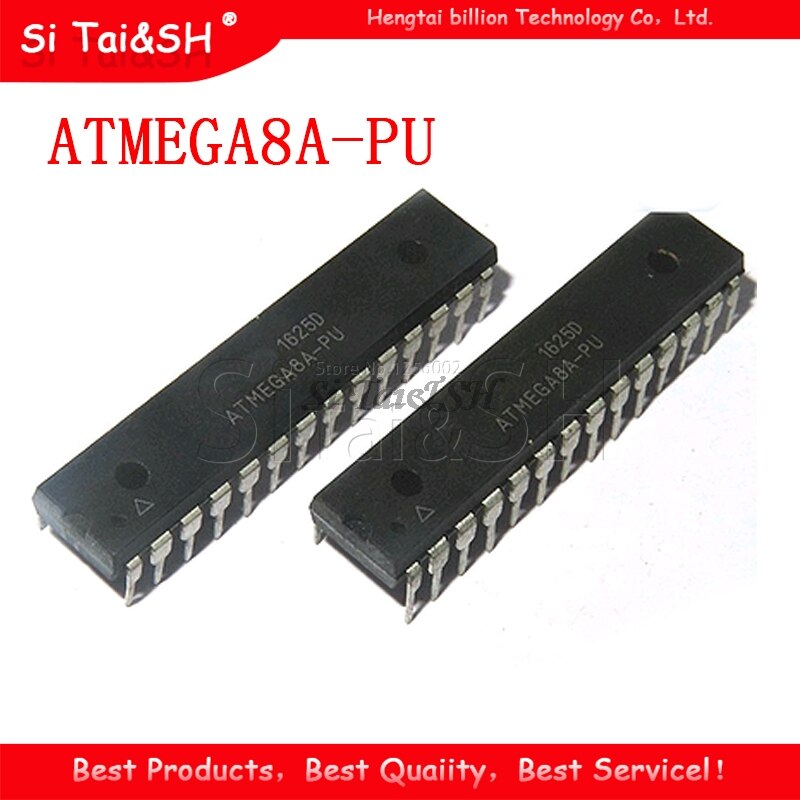 2 Linh Kiện Điện Tử Atmega8A-Pu Dip Atmel Atmega8A Atmega8-Pu Dip20