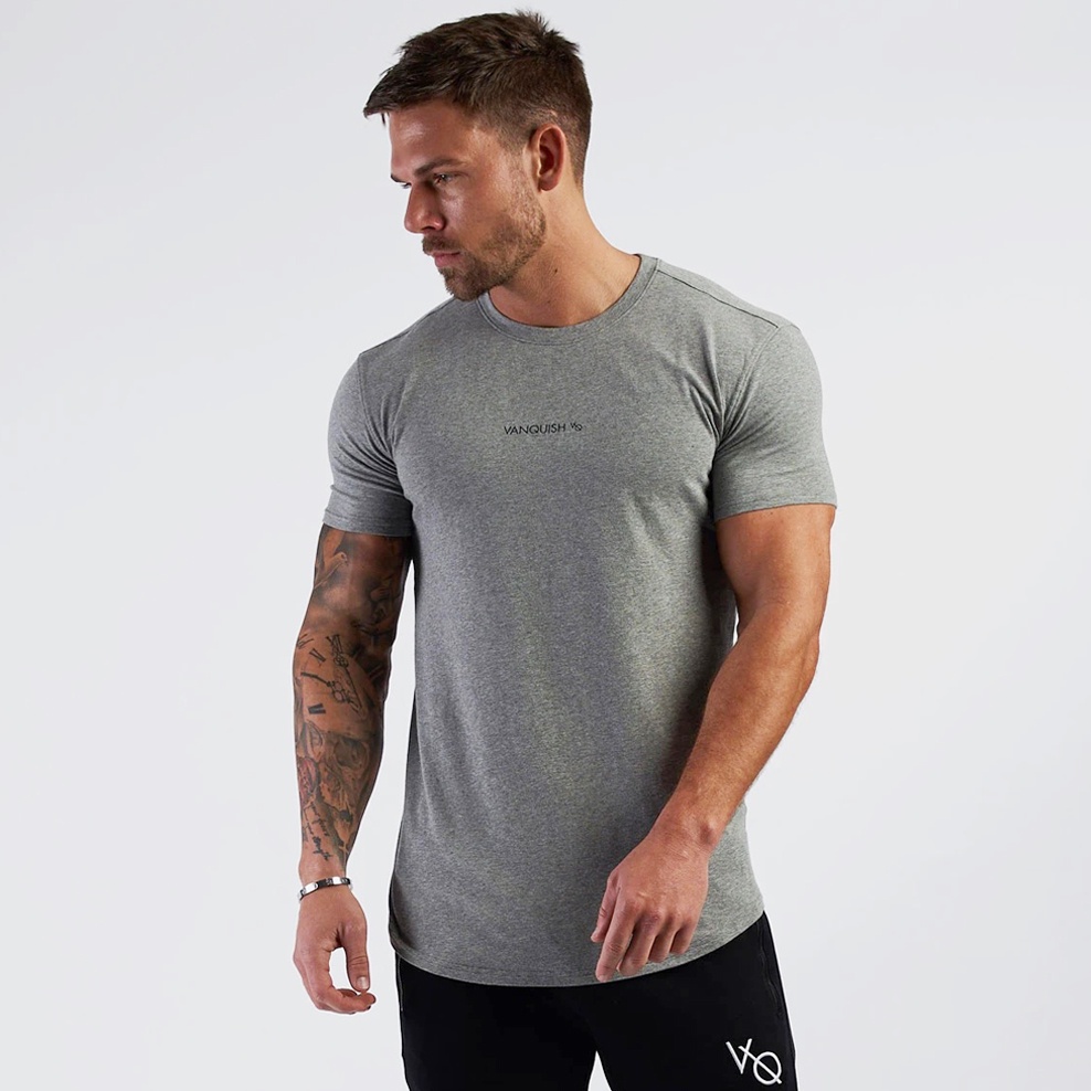 Áo Thun Cotton Tay Ngắn Thoải Mái Cho Nam