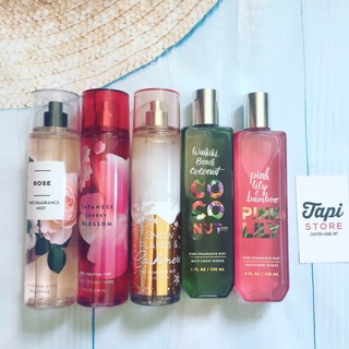 Xịt thơm toàn thân Bath & Body Works Fine Fragrance Mist