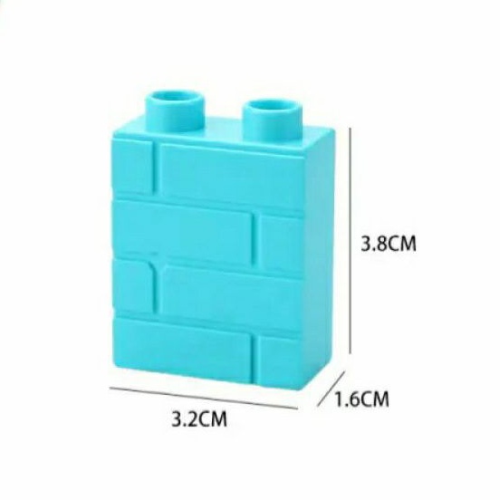 gạch cao 1x2 lỗ vân tường