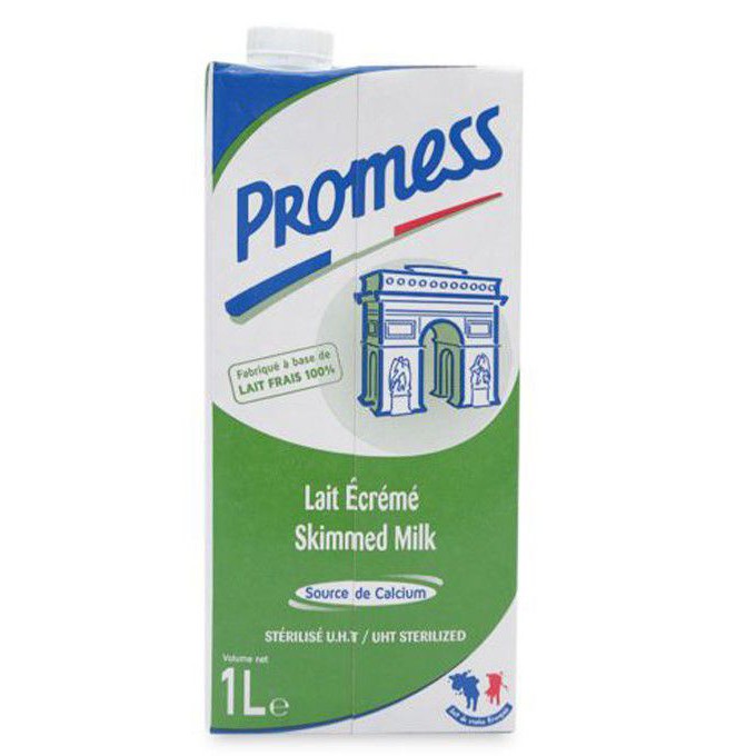 Sữa tươi Pháp Promess 1L