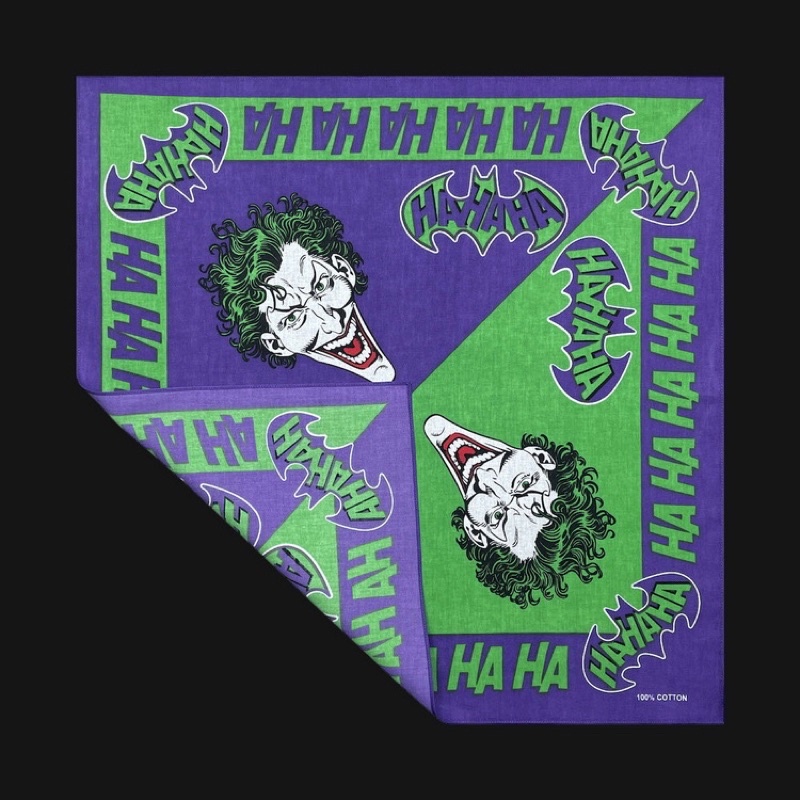 Khăn bandana hình chú hề size 54x54cm