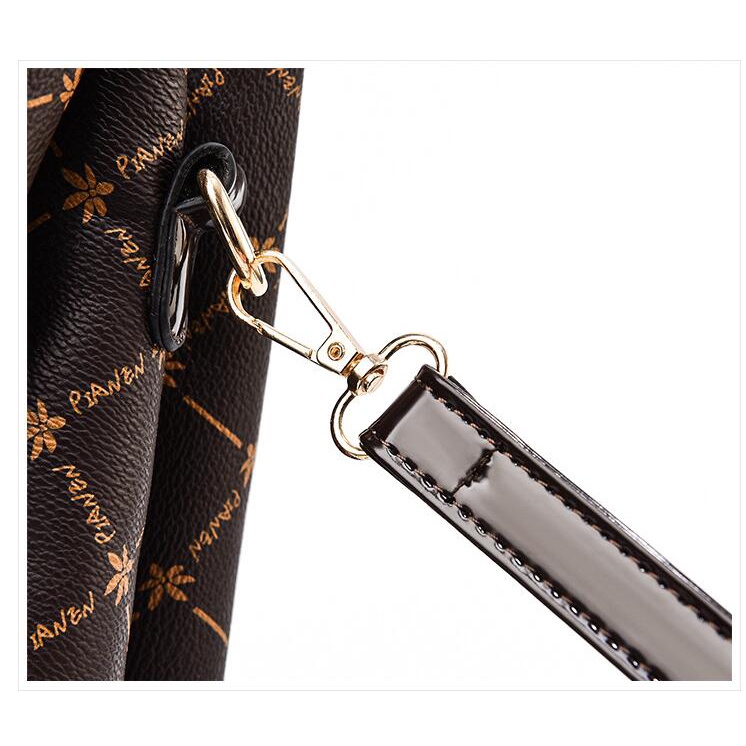 Túi Xách Tay Bằng Da Hoa Văn Kẻ Ô Thời Trang Dành Cho Nữ