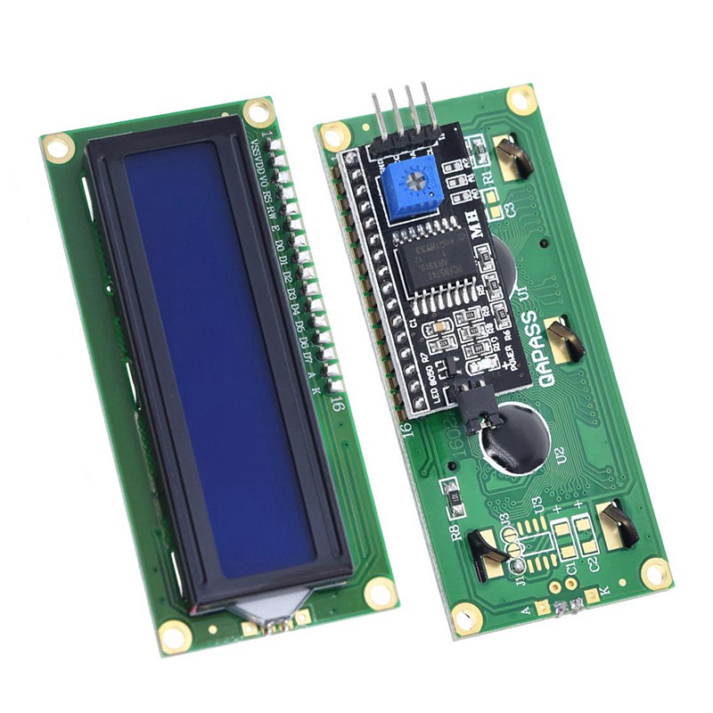 IIC / I2C 1602 Mô-đun LCD Màn hình xanh 1602 Mô-đun LCD cho Arduino