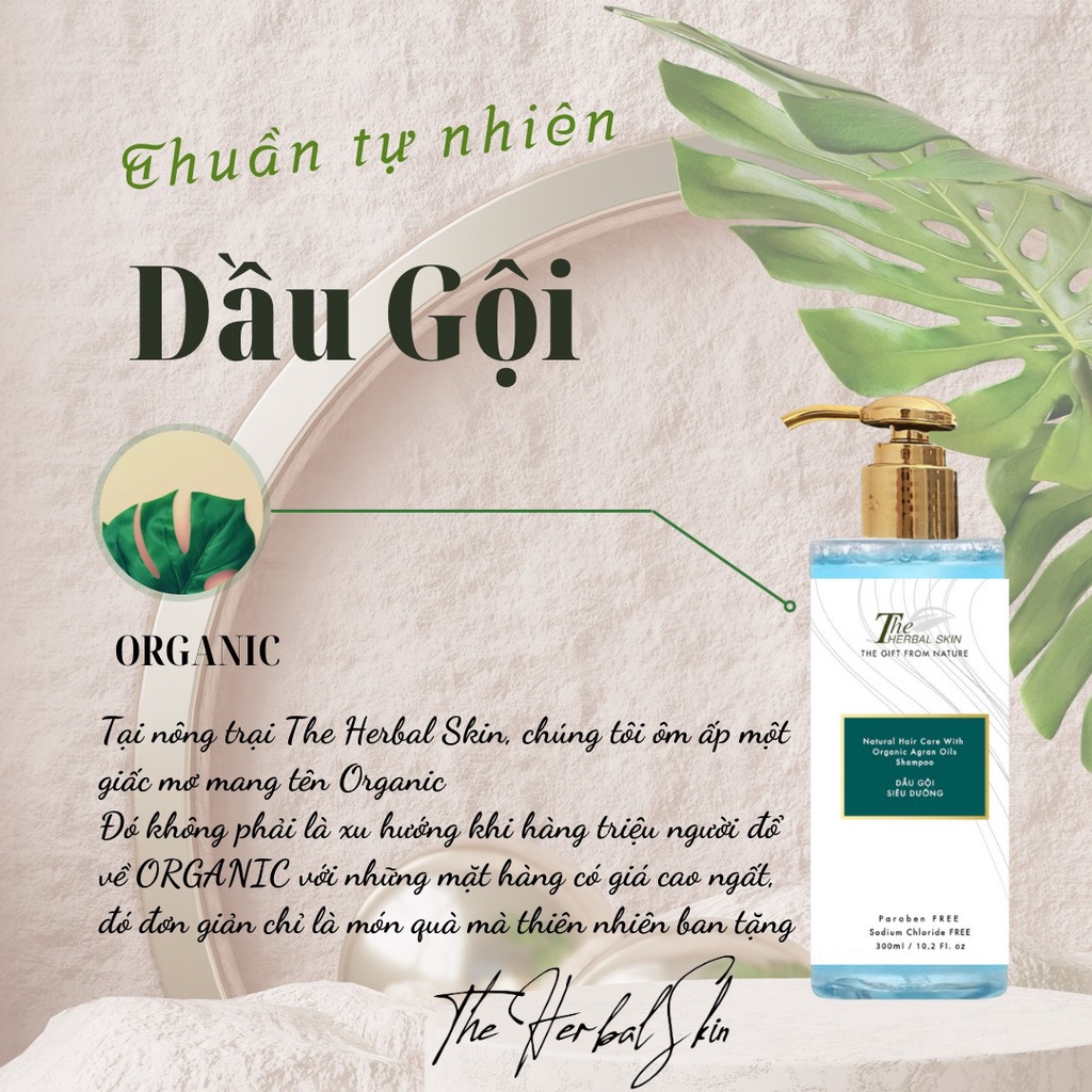 Dầu Gội Siêu Dưỡng The Herbal Skin 300ml