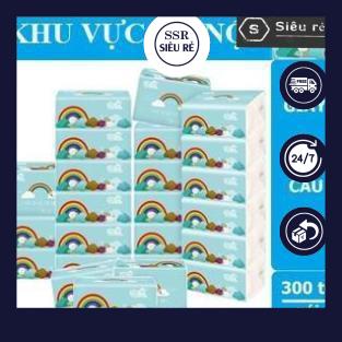 GIẤY ĂN CẦU VỒNG XIN MIER [THÙNG 30 GÓI] (PD107139)
