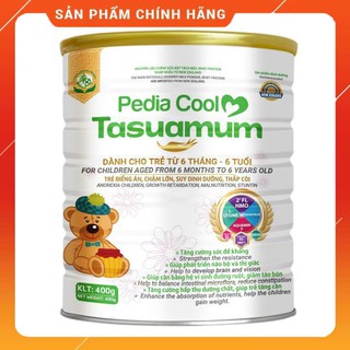 [ 100% CHÍNH HÃNG ] Sữa Pedia Cool Tasuamum 400g Giúp Phát Triển Toàn Diện Cho Bé