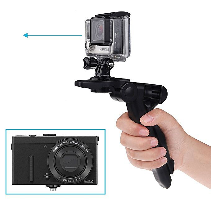 Tripod giá đỡ 3 chân mini đa năng hỗ trợ tay cầm, để bàn cho điện thoại, gopro giá rẻ