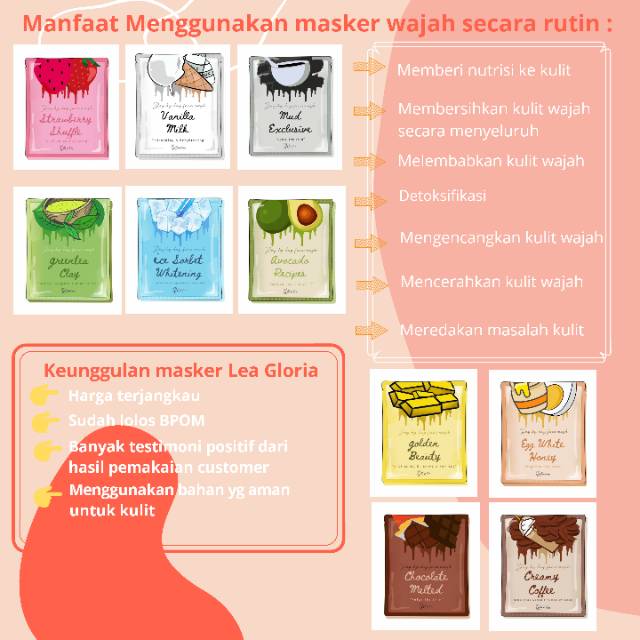 Mặt nạ LEA GLORIA 20 GR chăm sóc da mặt