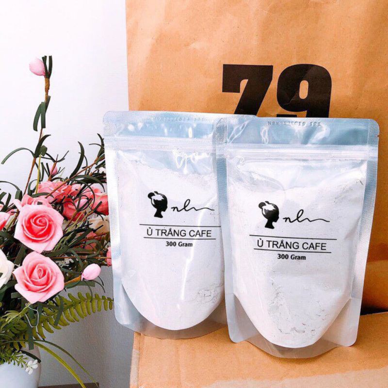 Gói ủ trắng cafe