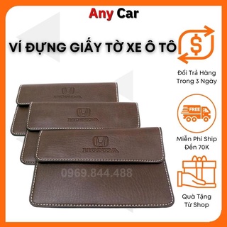 Ví Đựng Giấy Tờ Xe Ô Tô - Túi Đựng Giấy Tờ Xe Ô Tô - Chất Liệu Da Cao Cấp