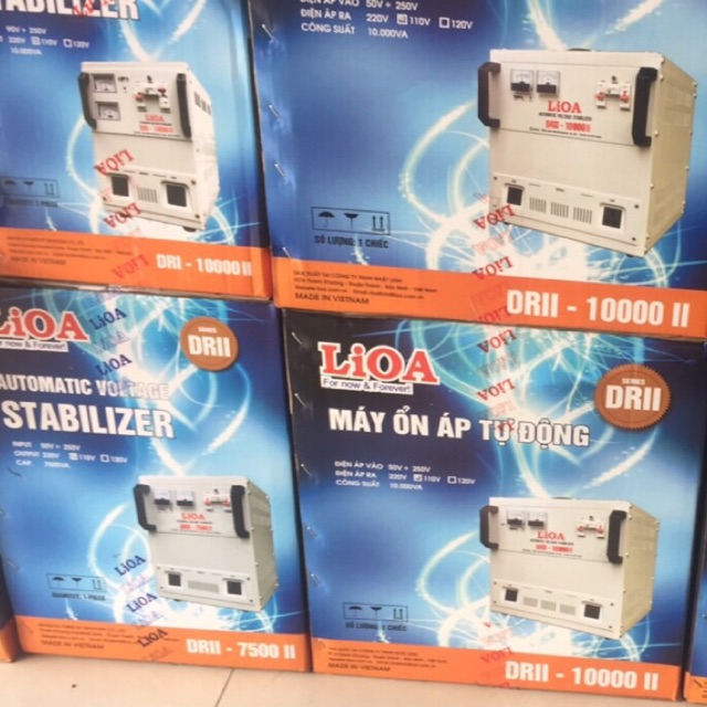 Ổn áp Lioa 10Kw dải 50 Lắp đặt miễn phí 