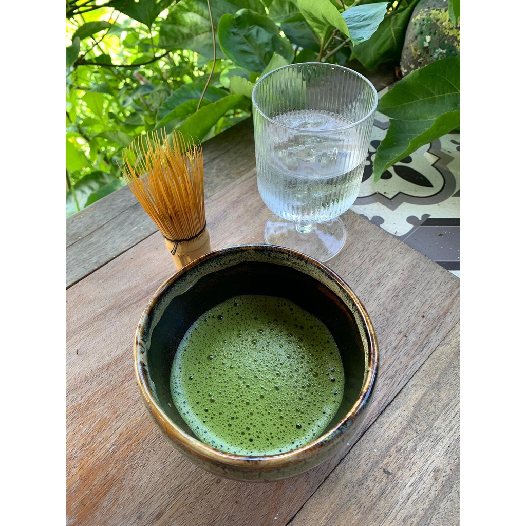 Bột matcha trà xanh Nhật bản nguyên chất - dùng thử