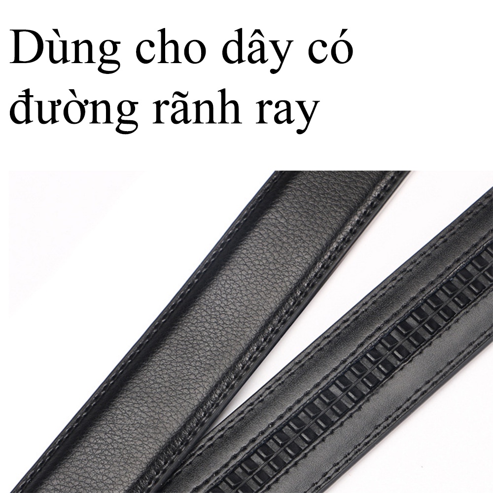 Đầu khóa thắt lưng nam chữ S vàng, mặt khóa tự động (Mã DDF41) - D&D Fashion