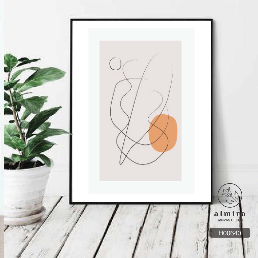 🥔 Tranh treo đơn giản bằng vải canvas siêu nhẹ - tặng đinh treo tường 3 chân [H006] | BigBuy360 - bigbuy360.vn