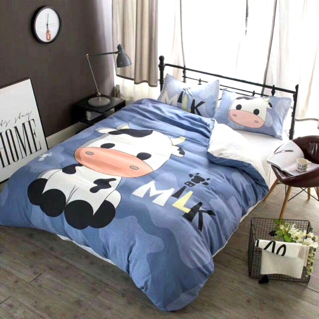 Bộ chăn ga đũi nhập