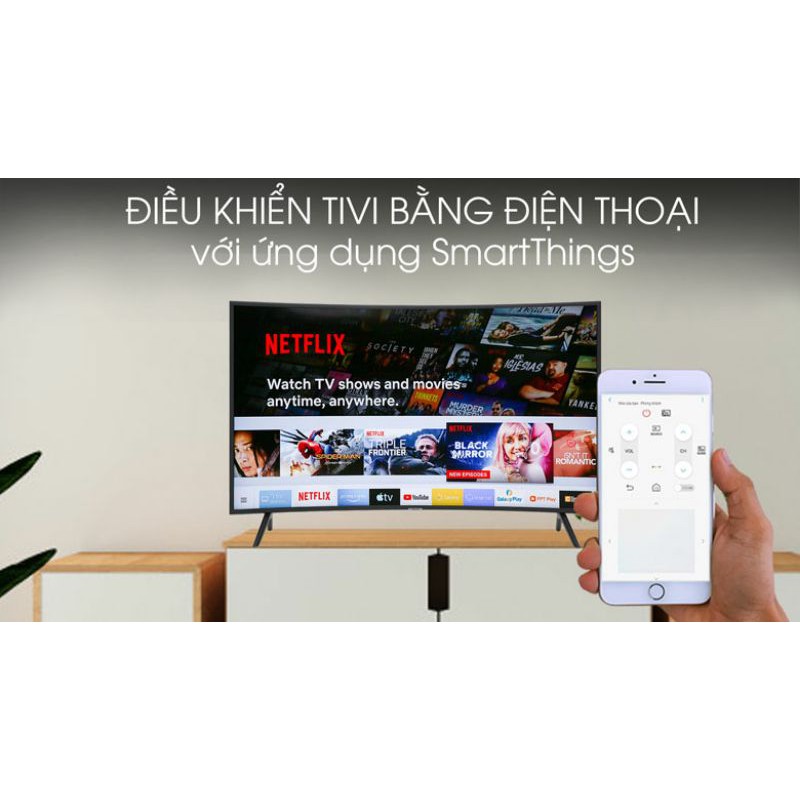 Smart tivi Cong Samsung 4K 55 inch UA55RU7300. HÀNG NEW