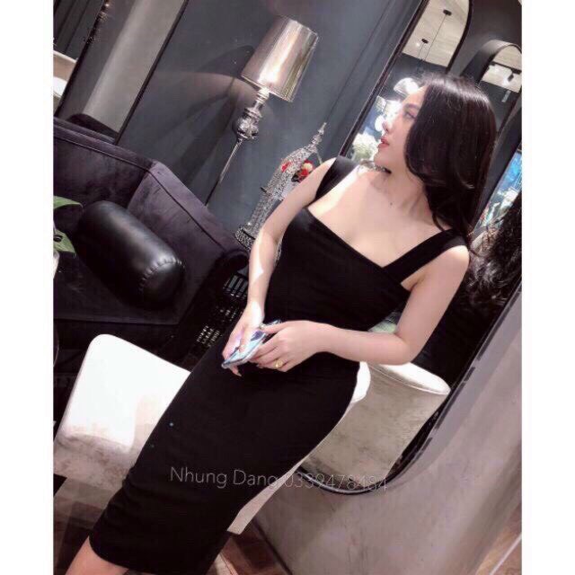 Váy 2 Dây Bản To_Xưởng May Quang Anh