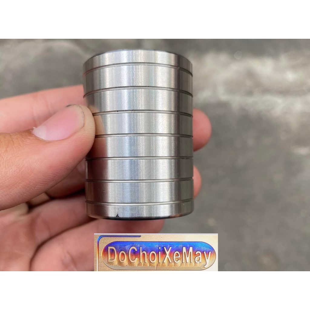 Khâu cổ pô inox tiện CNC nguyên khối dùng cho cổ inox và titan . DoChoiXeMay