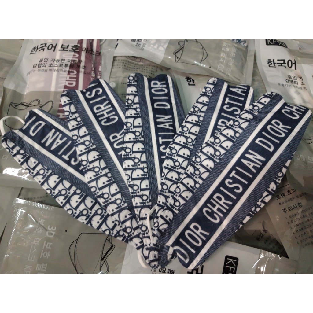 KHẨU TRANG KF94 NƯỚC NGOÀI ( LV, CHANNEL, DIO ) TÚI 5 CÁI | BigBuy360 - bigbuy360.vn