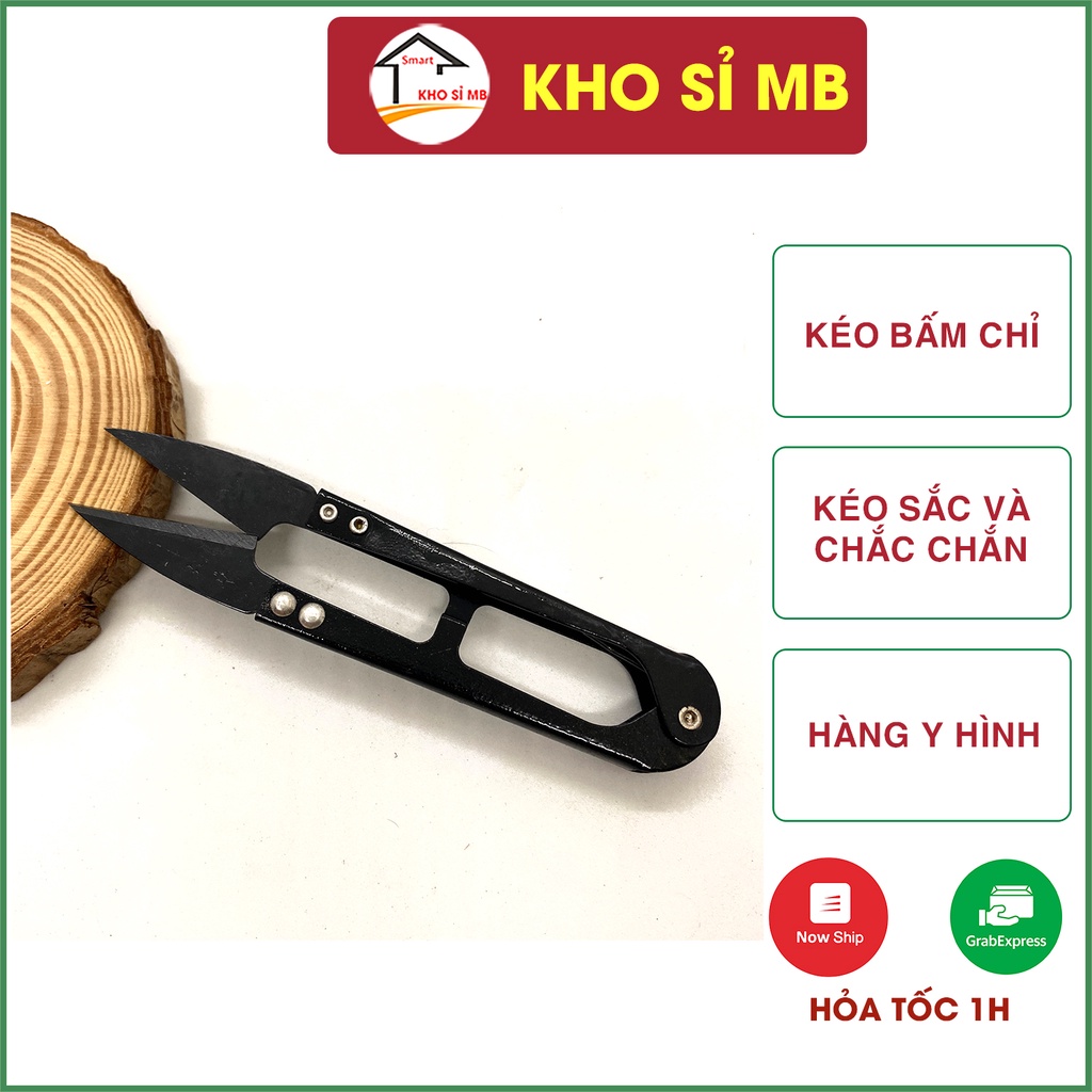 kéo cắt chỉ may, kéo bấm chỉ inox kho sỉ mb