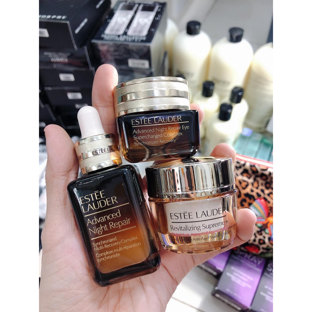 [Mã COSSALE27 giảm 80K đơn 1000K] SET DƯỠNG 3 MÓN ( 2 FULLSIZE ) ESTEE LAUDER LIMITED EDITON SHARED BY NMS