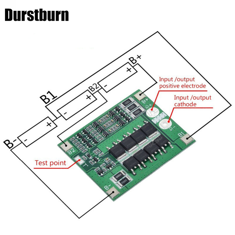 Mạch Bảo Vệ Pin Lithium Tbvn 3s 25a 12v 11.1v 12.6v