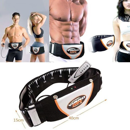 Đai Rung Nóng Vibro Shape - máy massage làm thon cơ thể - đai nịt bụng giảm mỡ