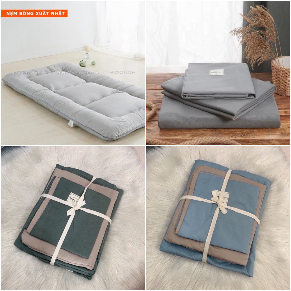 Ga gối giá rẻ bảo bảo vệ nệm 1m4 x2m hàng Cotton cam kết chất lượng | WebRaoVat - webraovat.net.vn