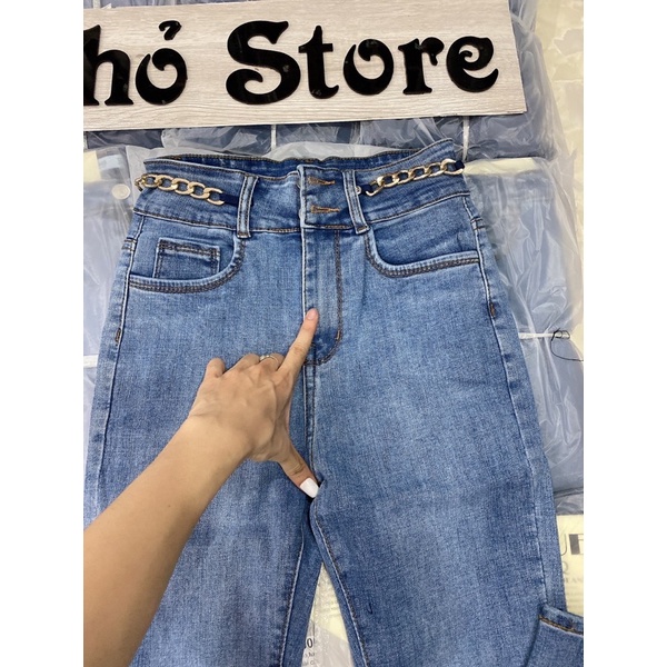 quần jean lưng cao sale lẻ size