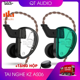 Tai nghe Kz As06 chính hãng,6 driver BA