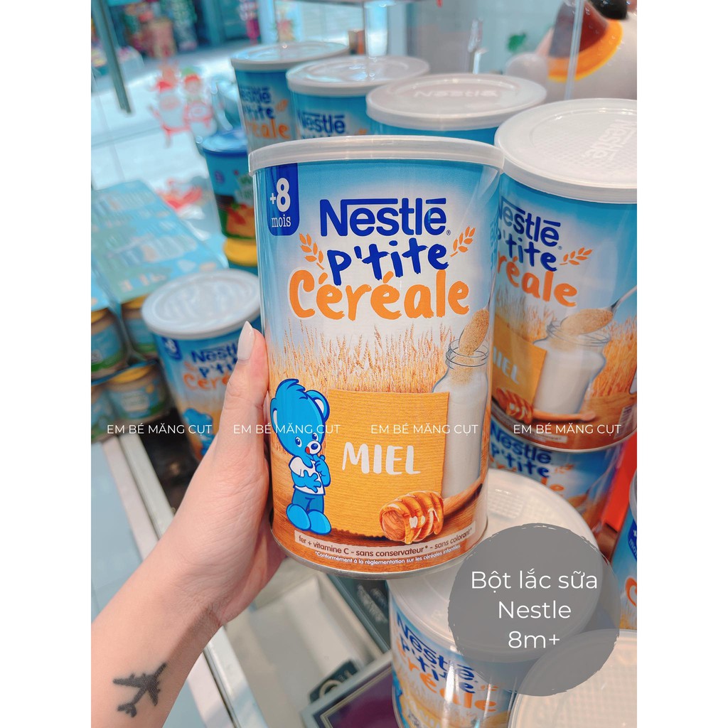 Bột lắc💜FREE SHIP💜Bột lắc sữa Nestle cho bé từ 8m  (Date 05/2022)