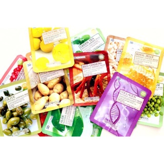 1 miếng mặt nạ 3d foodaholic