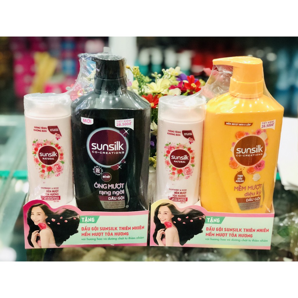 Dầu gội Sunsilk  650g (Tặng Kèm Dầu Xả MMDKỳ/ Dầu Gôi Sunsilk Mềm Mượt Tỏa Hương 140g) | BigBuy360 - bigbuy360.vn