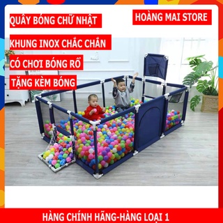 Nhà bóng cho bé, Quây bóng lều chơi bóng cho bé khung inox[ TẶNG 10 BÓNG ]