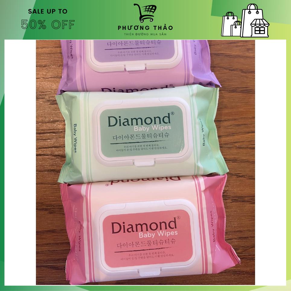 Khăn Ướt DIAMOND BABY WIPES Không Mùi 125g - Đồ chơi trẻ em Anh Thư