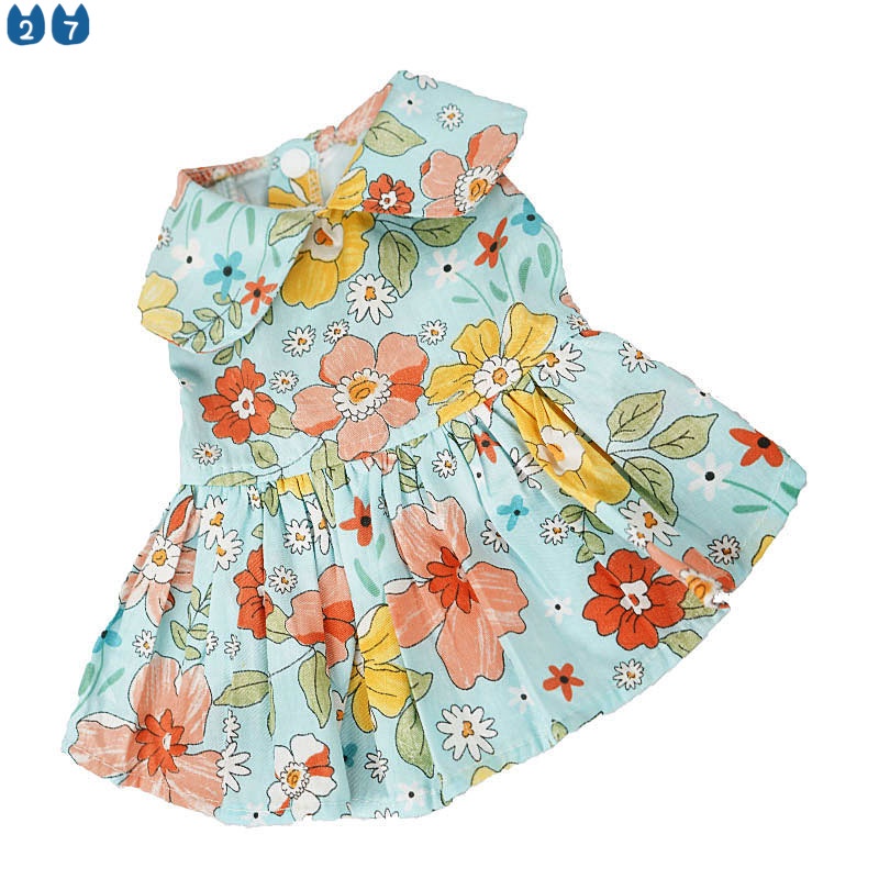 Đầm Chui Đầu Tay Ngắn In Họa Tiết Dễ Thương Thời Trang Cho Thú Cưng