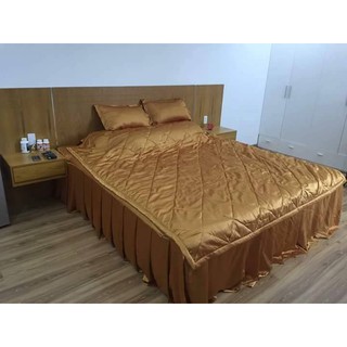 Set chăn ga gối phi lụa mát mịn sang chảnh