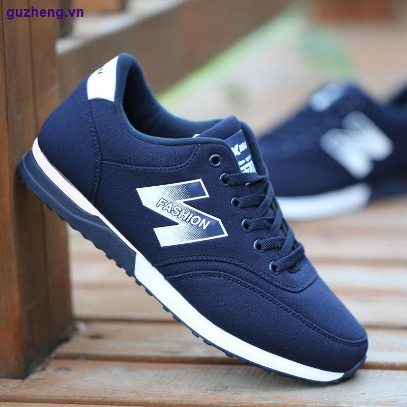 Đôi giày thể thao thoáng khí khử mùi chống trượt phong cách Hàn Quốc thời trang mùa thu cho nam